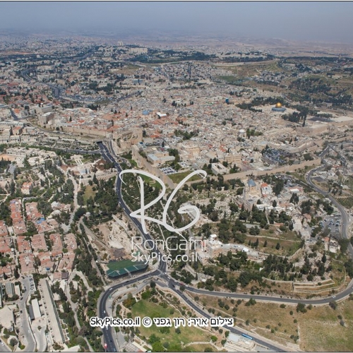 Jerusalem, aerial view