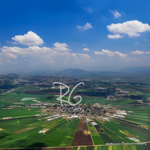 Moshav Nahalal in the Jezreel Valley