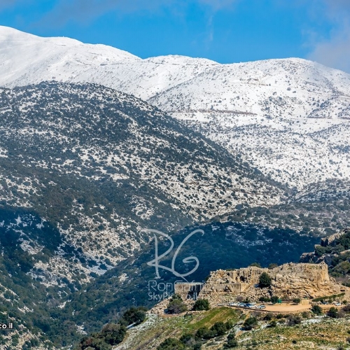 Mount Hermon and Kalat Nimrud
 