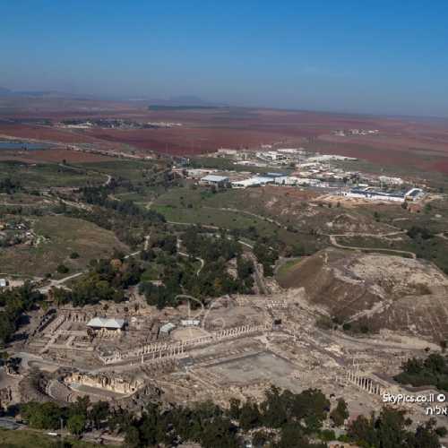 עתיקות בגן לאומי בית שאן