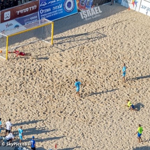 Beach FootBall, Poleg Beach, Netanya