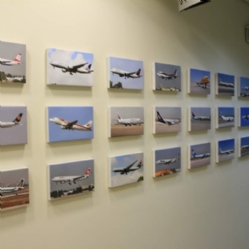 עיצוב תמונות למשרדי רת"א - רשות התעופה האזרחית